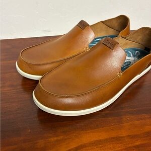 OluKai Nalukai - Slip On Loafers - Tan - Men’s 13